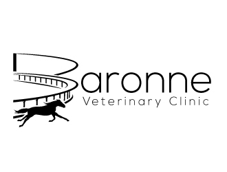 Baronne Veterinary Clinic logo design by sanu
