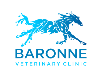 Baronne Veterinary Clinic logo design by savana