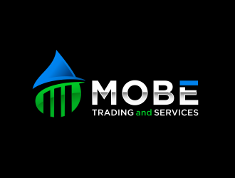 MOBE Trading & Services logo design by pionsign
