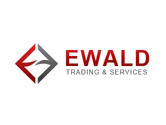 Ewald Trading & Services logo design by nikkl