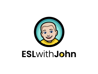 ESL With John logo design by Fajar Faqih Ainun Najib