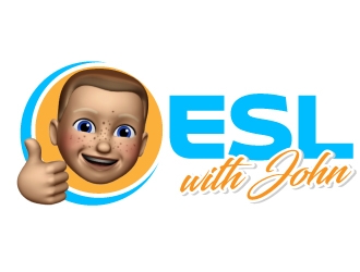 ESL With John logo design by jaize