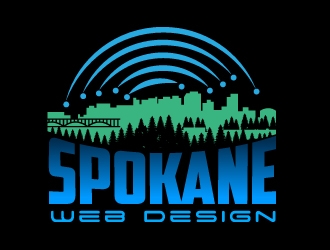 Spokane Web Design logo design by design_brush