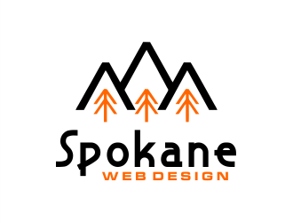 Spokane Web Design logo design by Gwerth