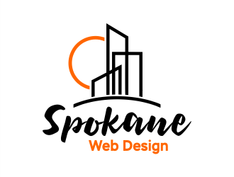 Spokane Web Design logo design by Gwerth