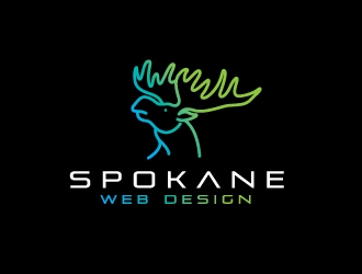 Spokane Web Design logo design by REDCROW