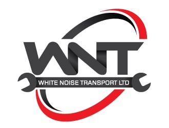 White Noise Transport Ltd logo design by design_brush