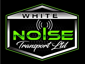 White Noise Transport Ltd logo design by design_brush
