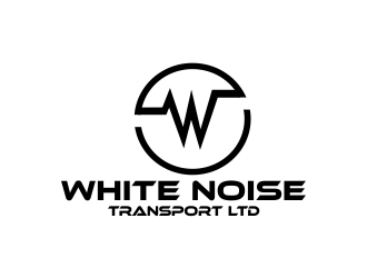 White Noise Transport Ltd logo design by kanal