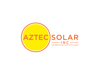 Aztec Solar Inc logo design by asyqh