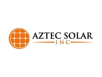 Aztec Solar Inc logo design by KDesigns