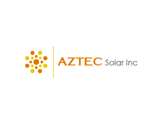 Aztec Solar Inc logo design by Dianasari