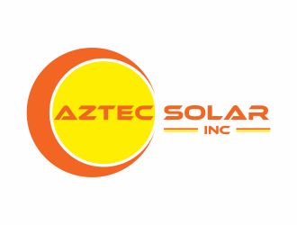 Aztec Solar Inc logo design by santrie