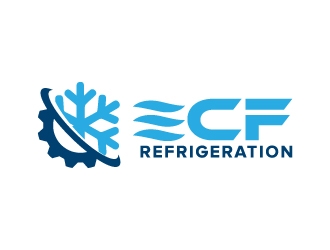 ECF REFRIGERATION logo design by jaize