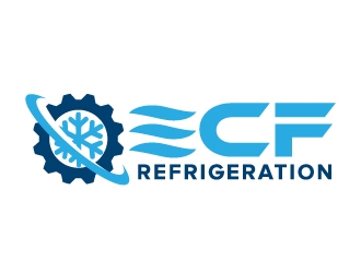 ECF REFRIGERATION logo design by jaize