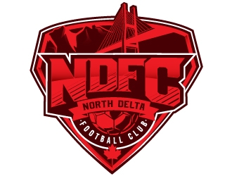North Delta Football Club   we also use NDFC logo design by dorijo