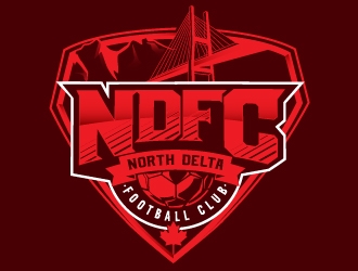 North Delta Football Club   we also use NDFC logo design by dorijo