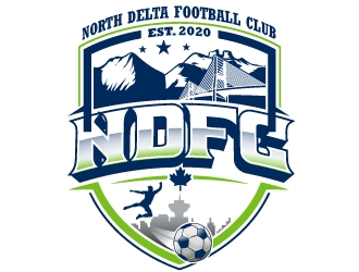 North Delta Football Club   we also use NDFC logo design by Suvendu