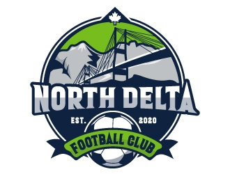 North Delta Football Club   we also use NDFC logo design by Suvendu