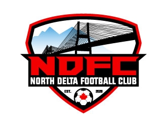 North Delta Football Club   we also use NDFC logo design by daywalker