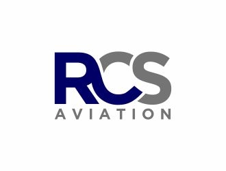 RCS AVIATION logo design by agil