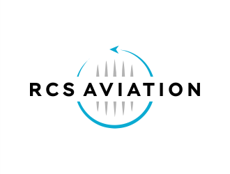 RCS AVIATION logo design by Gwerth