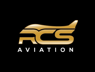 RCS AVIATION logo design by jonggol