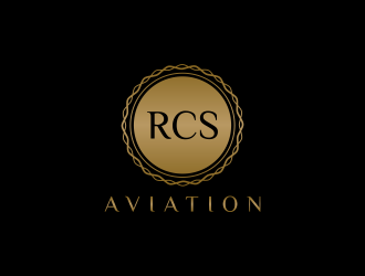 RCS AVIATION logo design by goblin