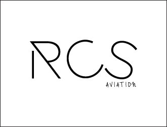 RCS AVIATION logo design by Fear