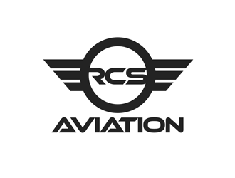 RCS AVIATION logo design by kunejo
