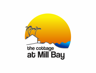 the cottage at Mill Bay  logo design by up2date