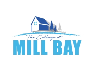 the cottage at Mill Bay  logo design by Mirza