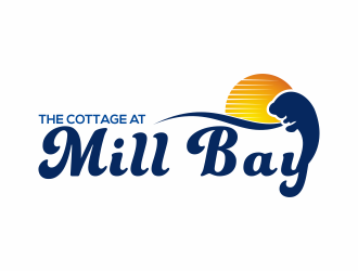 the cottage at Mill Bay  logo design by menanagan