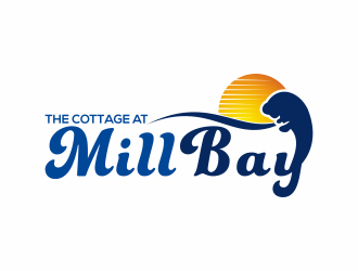 the cottage at Mill Bay  logo design by menanagan