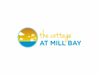 the cottage at Mill Bay  logo design by luckyprasetyo