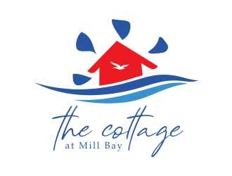 the cottage at Mill Bay  logo design by Tambaosho