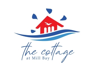the cottage at Mill Bay  logo design by Tambaosho