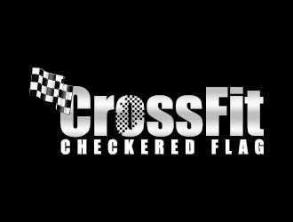 CrossFit Checkered Flag logo design by bcendet