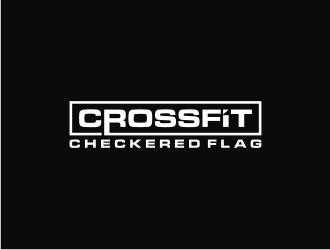 CrossFit Checkered Flag logo design by Nurmalia
