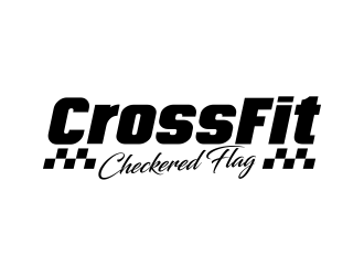 CrossFit Checkered Flag logo design by ingepro