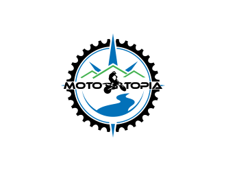 MotoTopia logo design by oke2angconcept
