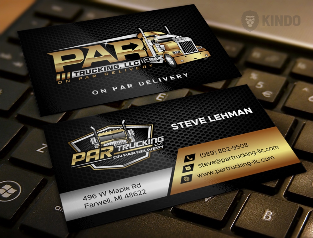 PAR Trucking, LLC logo design by Kindo