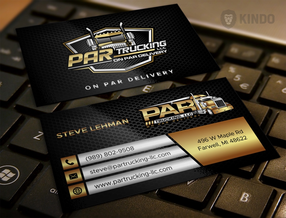 PAR Trucking, LLC logo design by Kindo