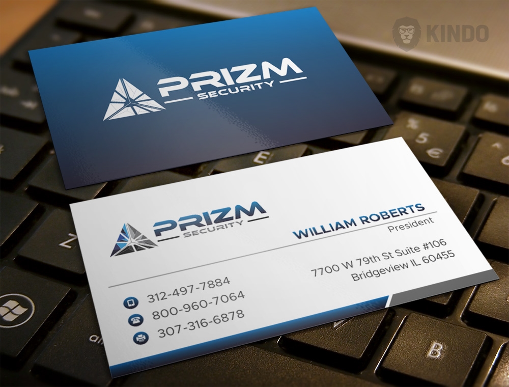 Prizm Security logo design by Kindo