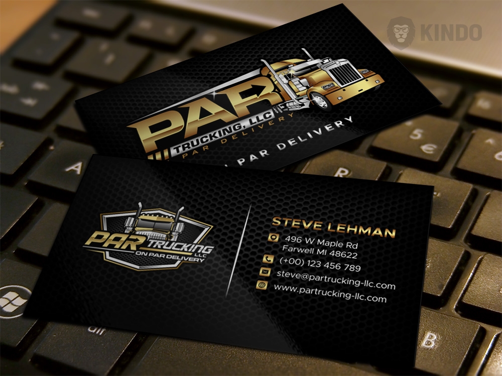 PAR Trucking, LLC logo design by Kindo