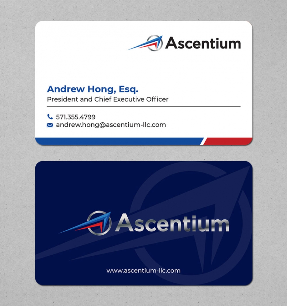 Ascentium (Ascentium LLC) logo design by Boomstudioz