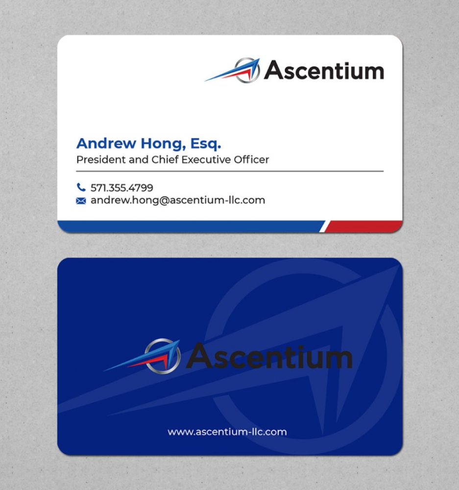 Ascentium (Ascentium LLC) logo design by Boomstudioz