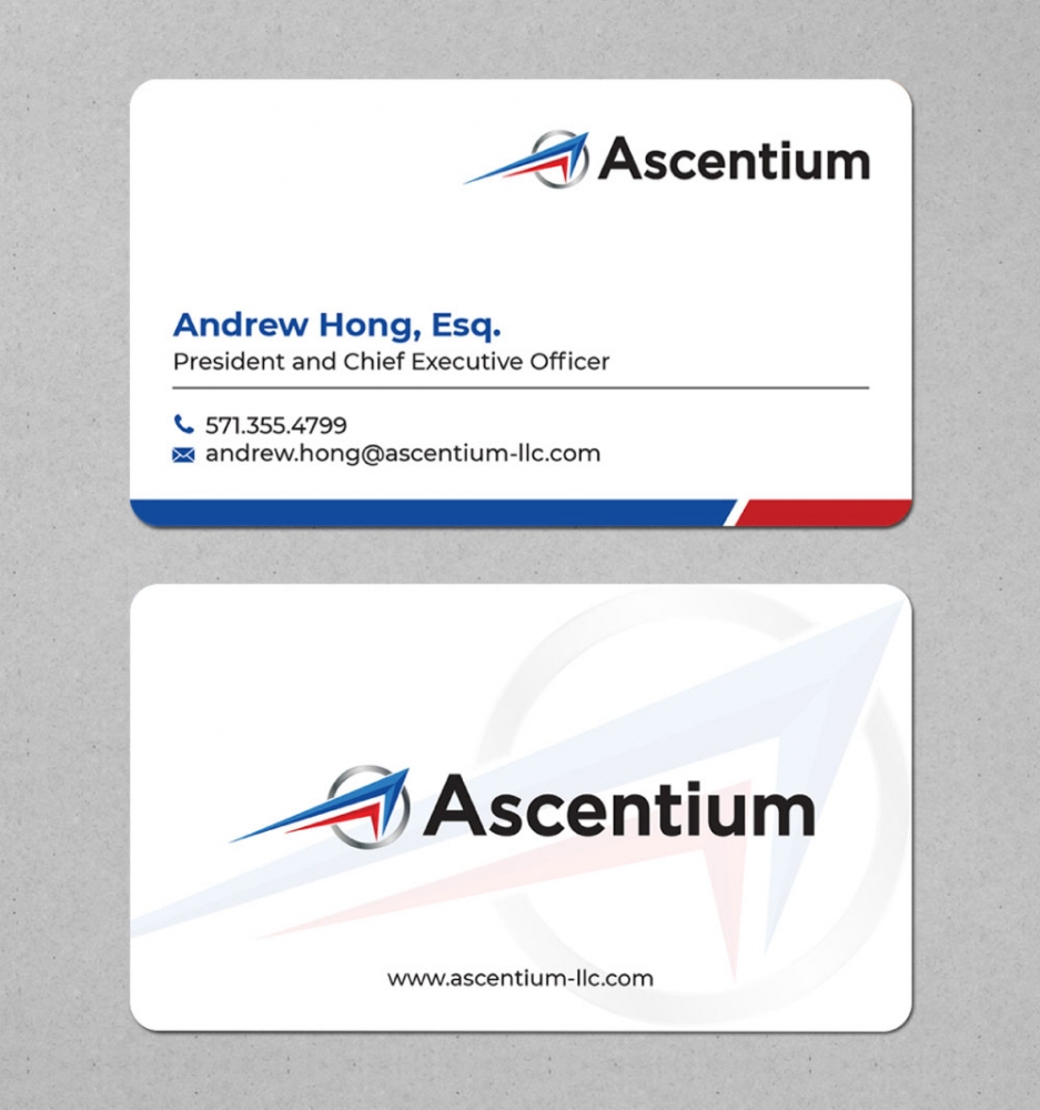 Ascentium (Ascentium LLC) logo design by Boomstudioz