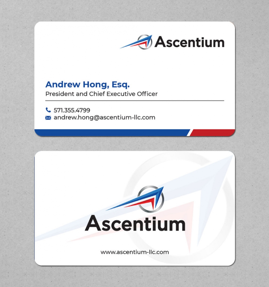 Ascentium (Ascentium LLC) logo design by Boomstudioz