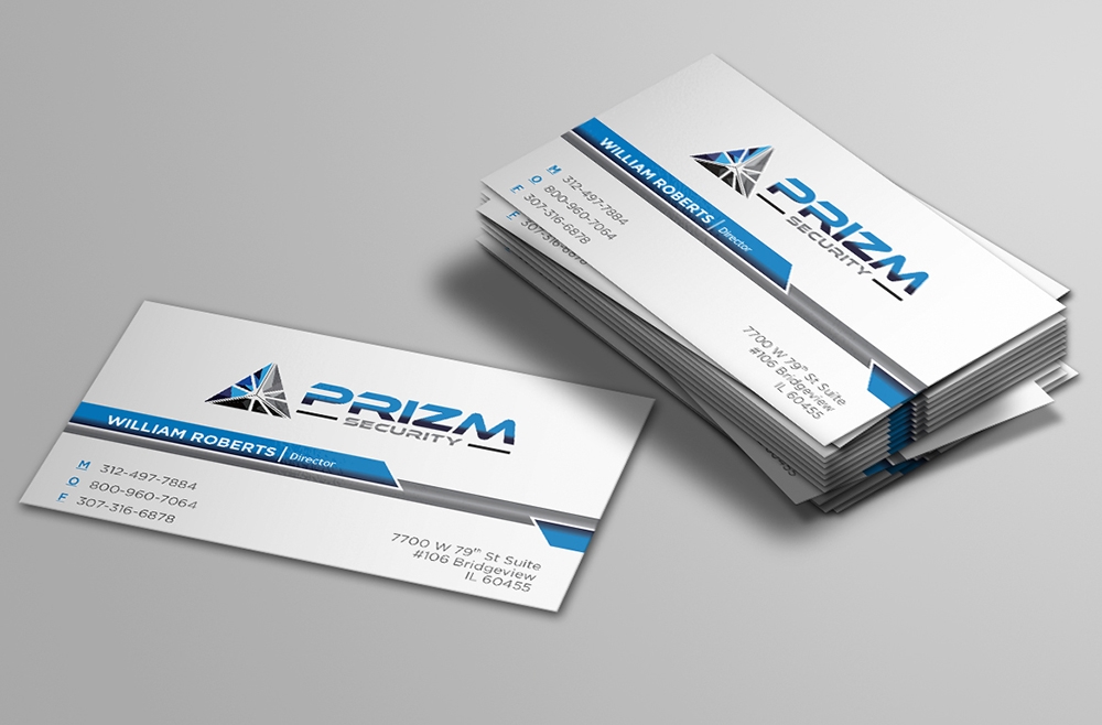 Prizm Security logo design by MCXL